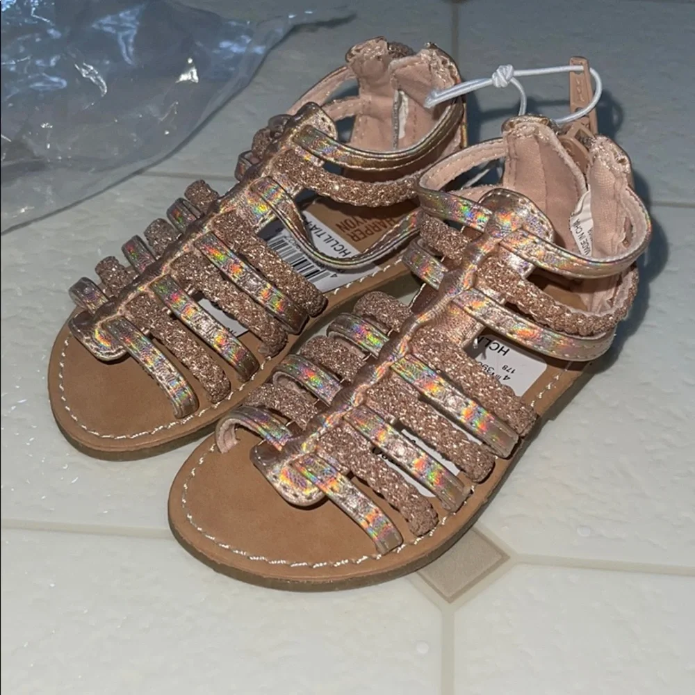 Harper Canyon Strappy Gladiator Sandal Rose Gold